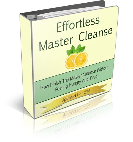 Effortless Master Cleanse e-cover